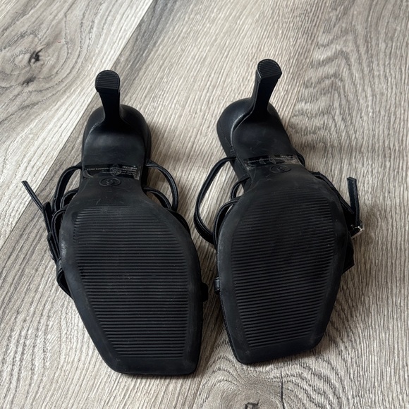 Wild Fable Black Strappy Women's Heels - Picture 7 of 8